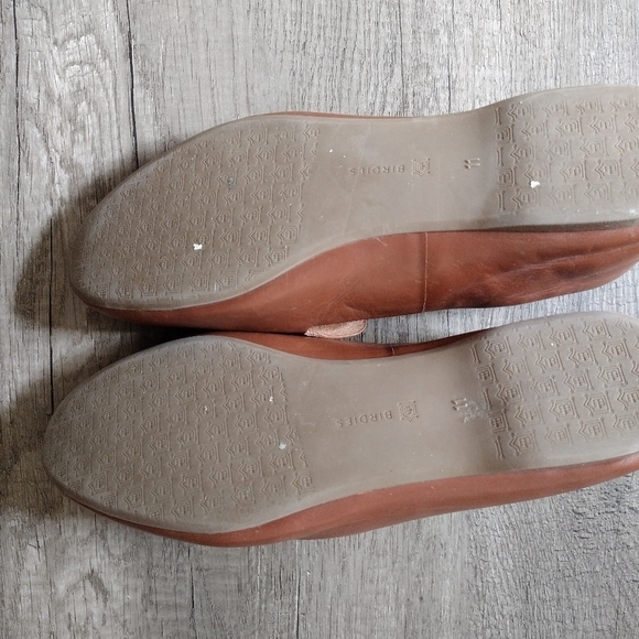 Birdies Starling Leather Loafers Flats Size 11 Brown Carmel Womens - Picture 9 of 14